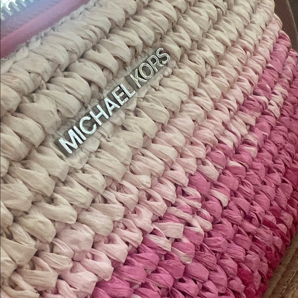 Michael Kors Pink and Cream Ombre Crossbody Bag - Picture 5 of 16